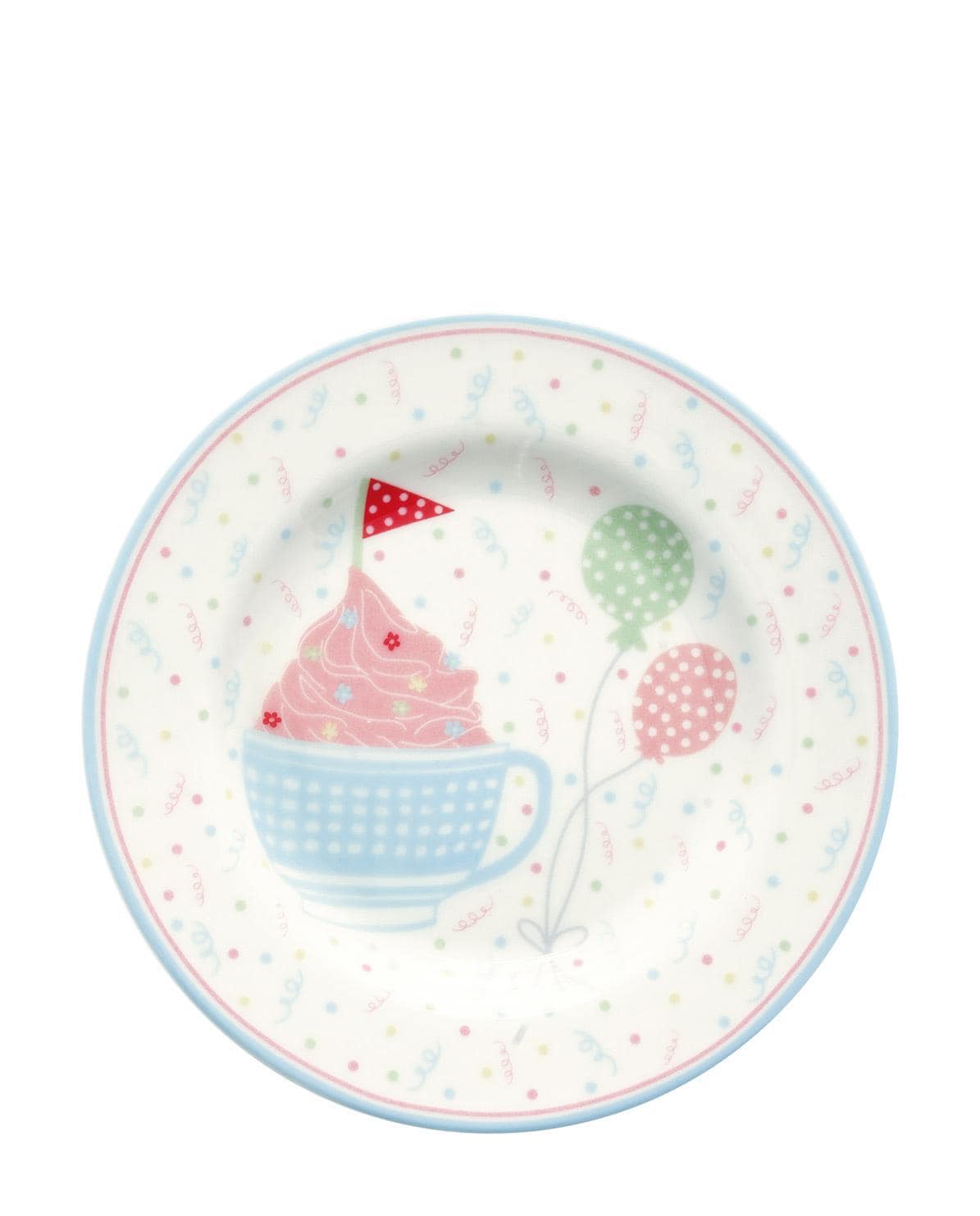 Alma Dessertteller birthday white One Size