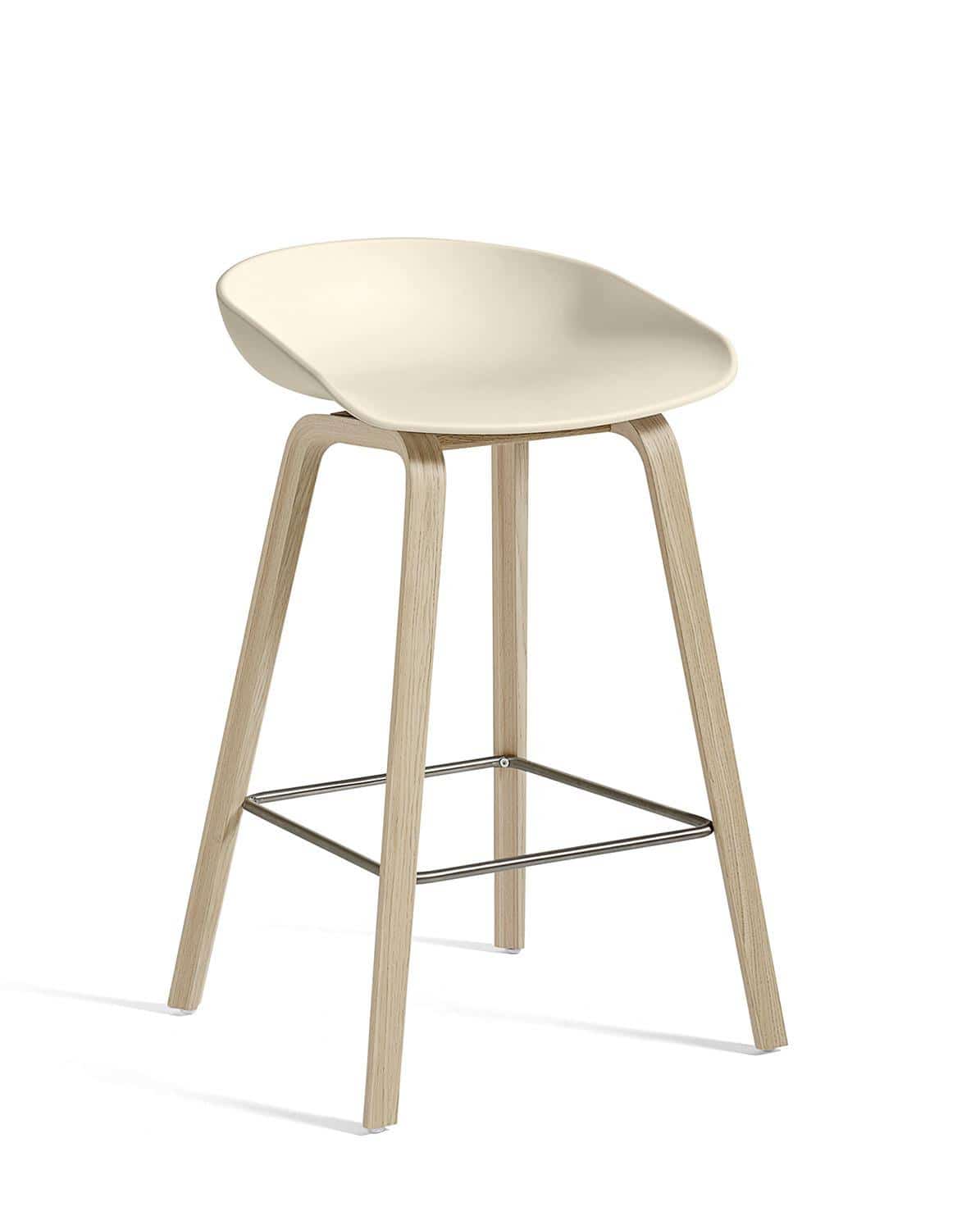 Barhocker About A Stool AAS32 Soaped Oak 75 cm H