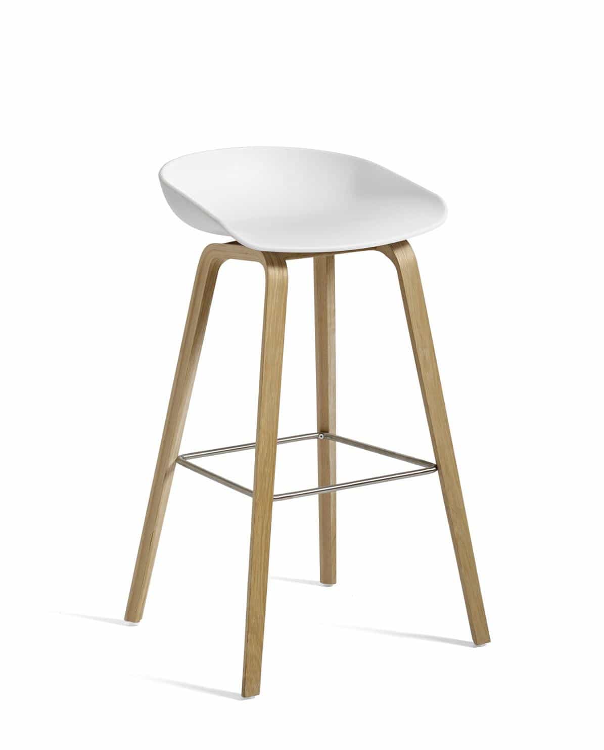 Barhocker About A Stool AAS32 Soaped Oak 85 cm H