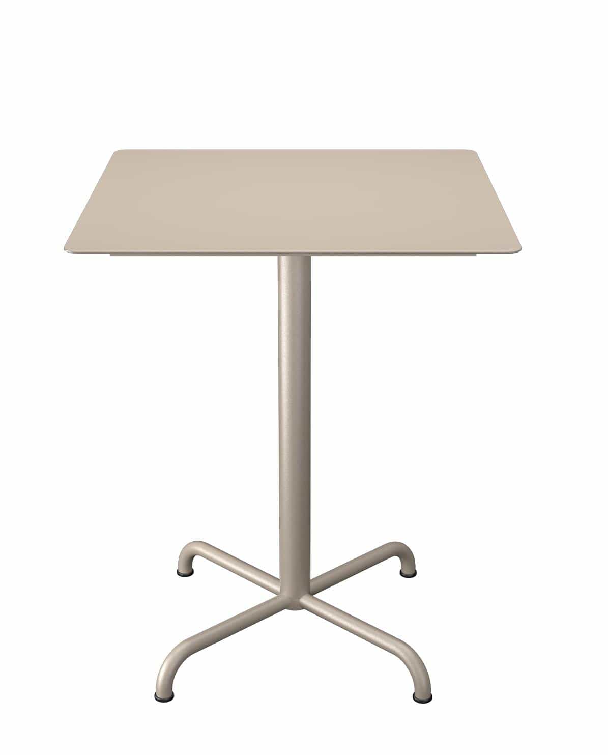 Bistrotisch PICO Café table square star base 60 cm x 60 cm