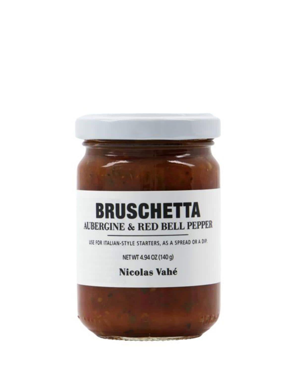 Bruschetta Aubergine & rote Paprika One Size