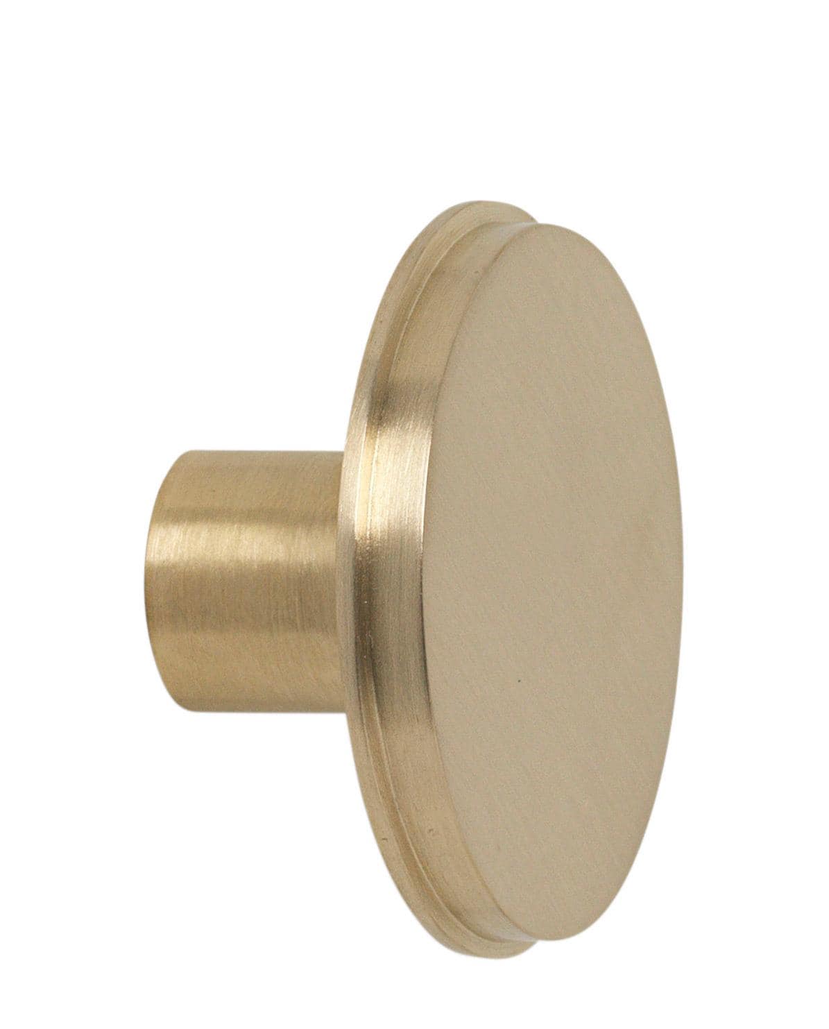 Haken Brass Ø 5 cm