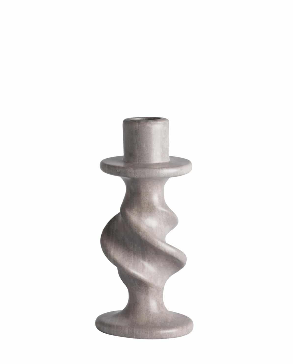 Kerzenhalter Soapstone twisted 21 cm H