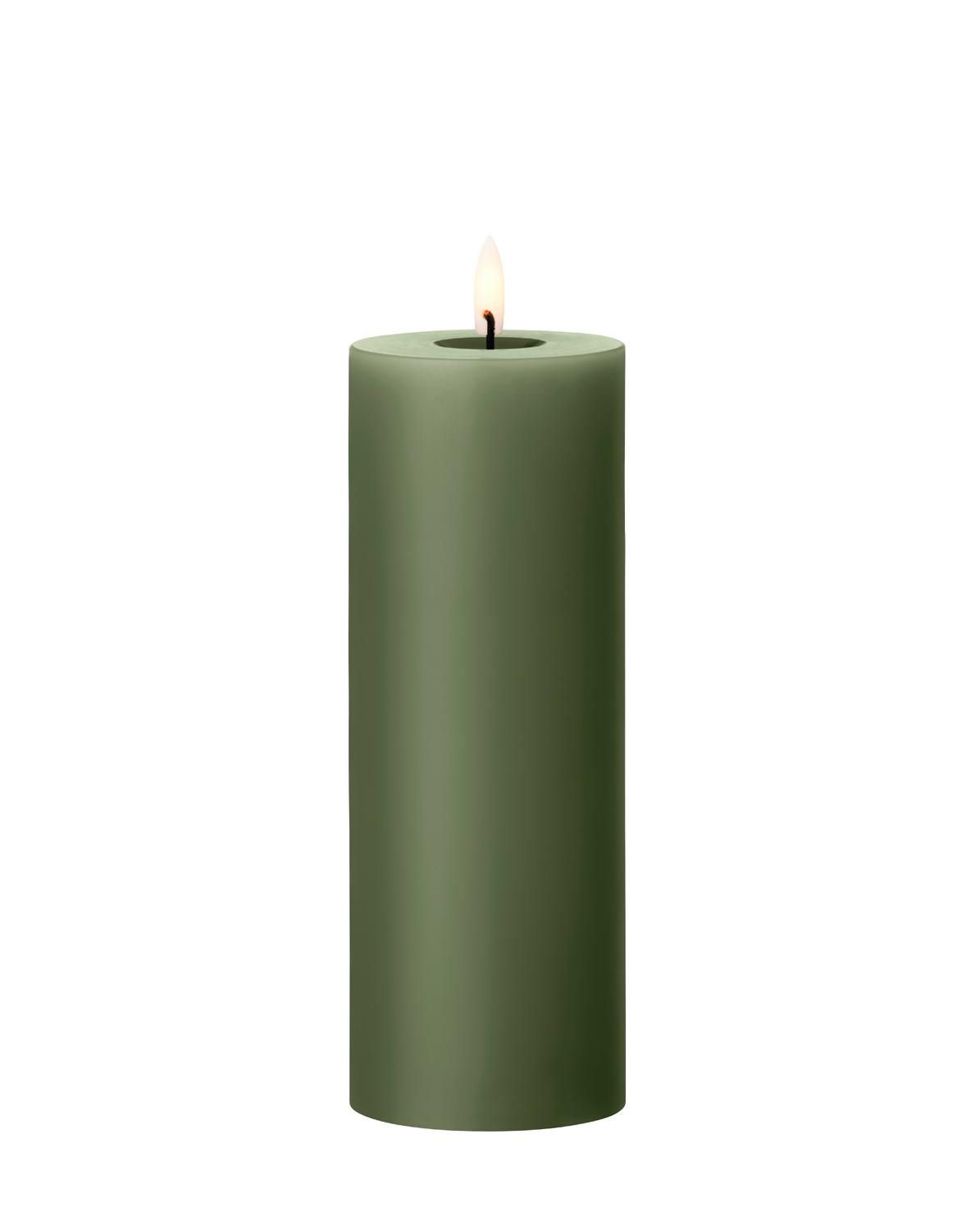 LED Blockkerze Pillar Candles 20 cm L