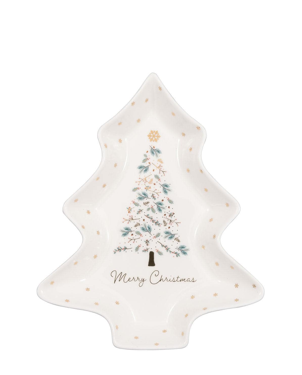 Lucie Servierplatte xmas white One Size