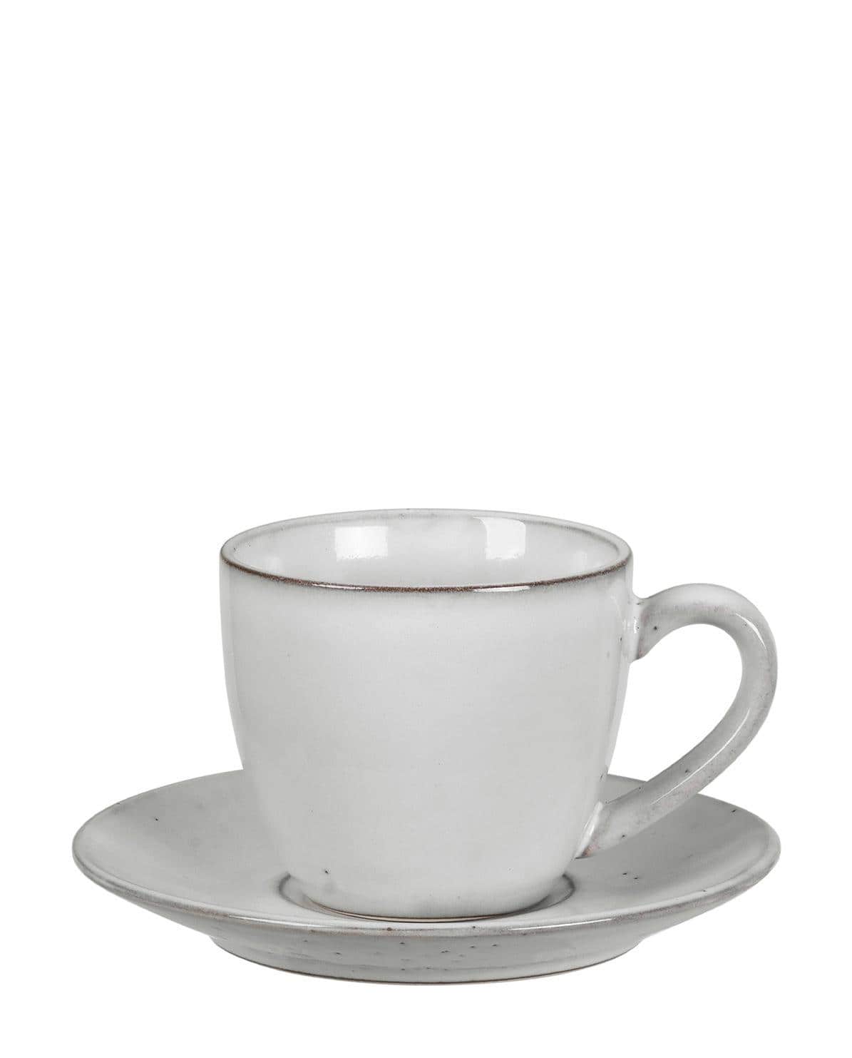 Nordic Sand Tasse & Unterteller One Size