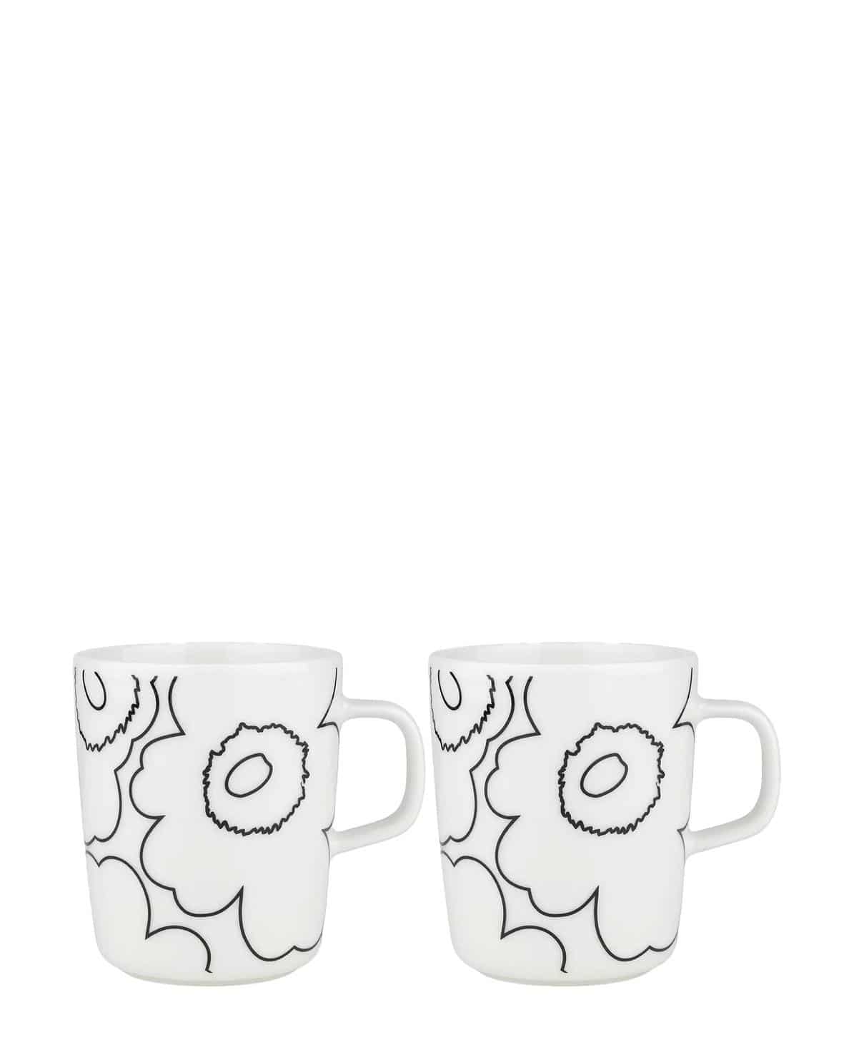 Oiva Piirto Unikko Tasse Set One Size