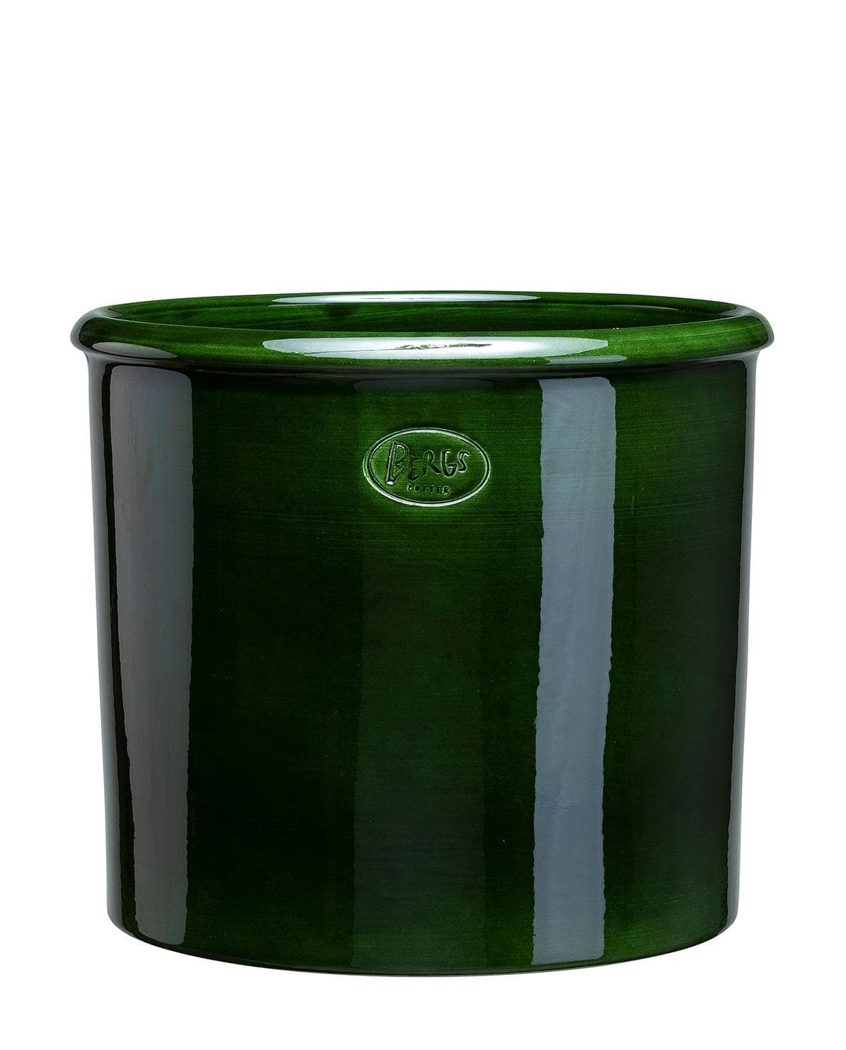 Outdoor Blumentopf The Modena Glazed Emerald Green Ø 30 cm