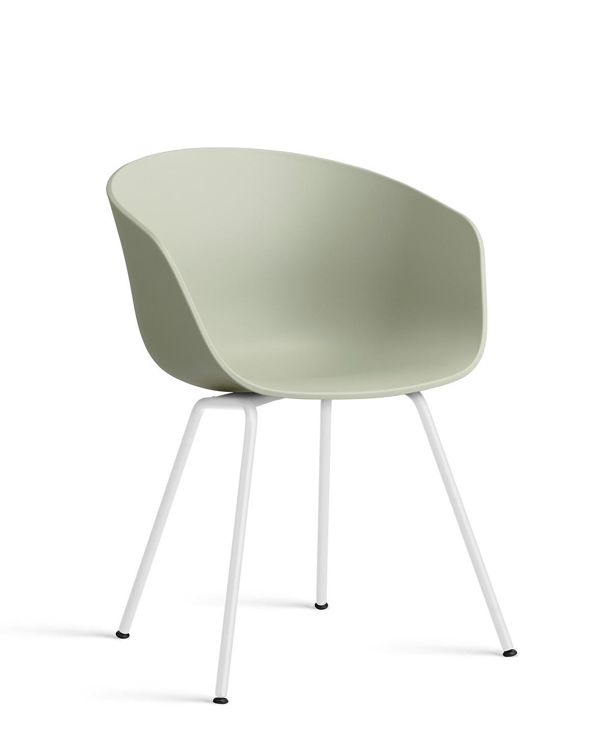 Stuhl About A Chair AAC26 White powder coated Steel 