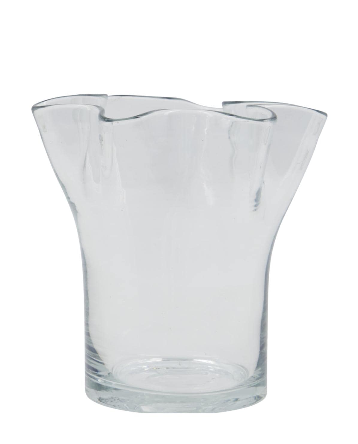 Vase Plis clear One Size