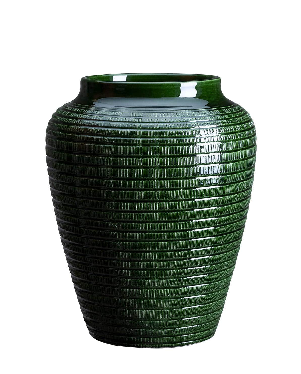 Vase Willow Glazed 25 cm H