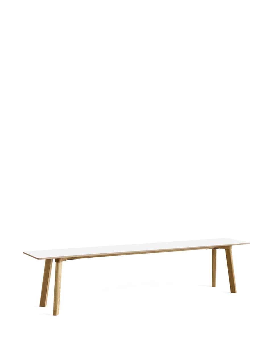 Bank CPH Deux 215 water-based laquered oak 200 cm L