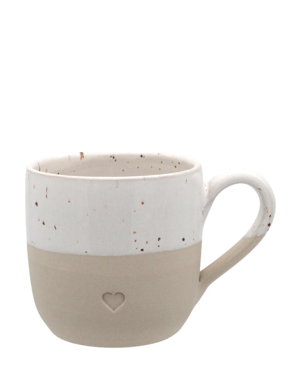 Cappuccino Tasse Herz One Size