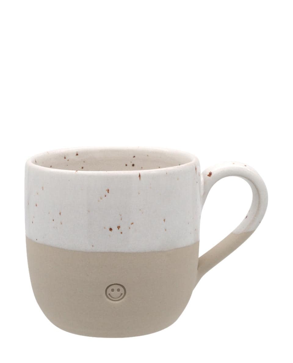 Cappuccino Tasse Smiley One Size