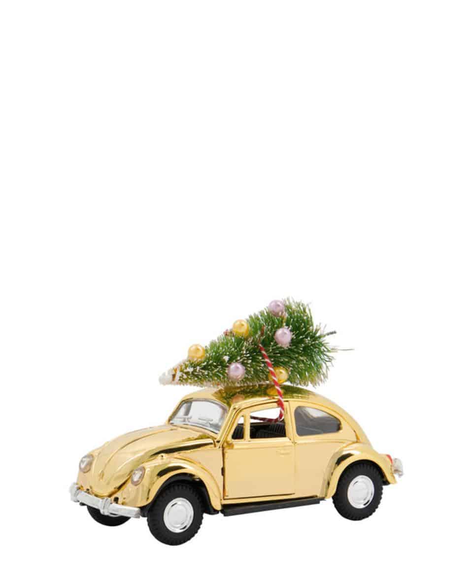 Deko Auto Mini Xmas Car 12,5 cm L