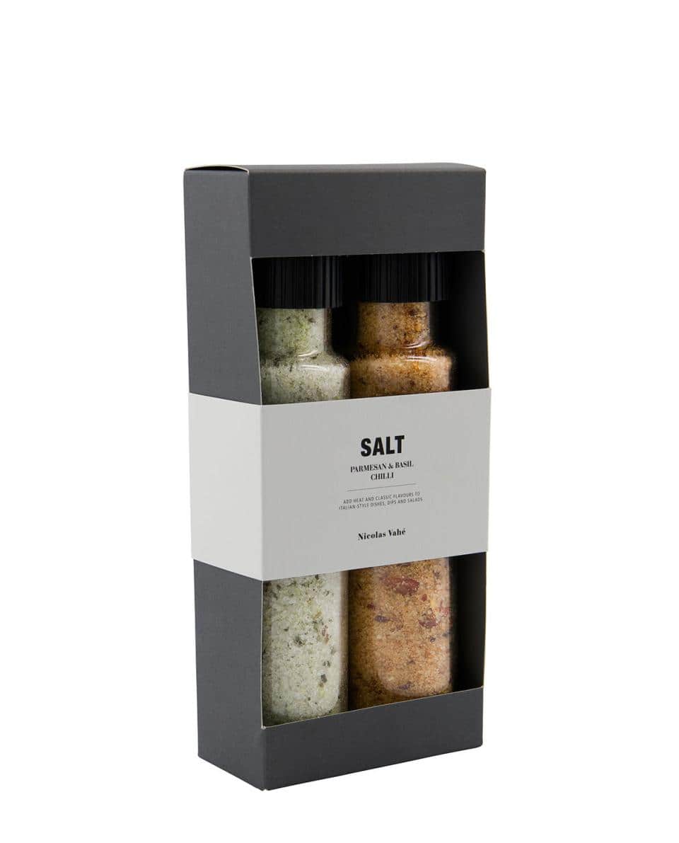 Geschenkset Salz Parmesan & Basil und Chilli One Size