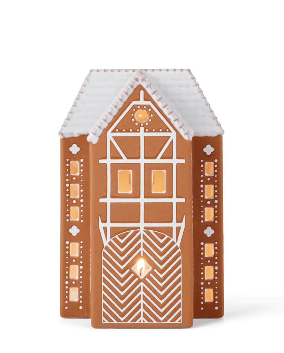 Gingerbread Lichthaus 17 cm H