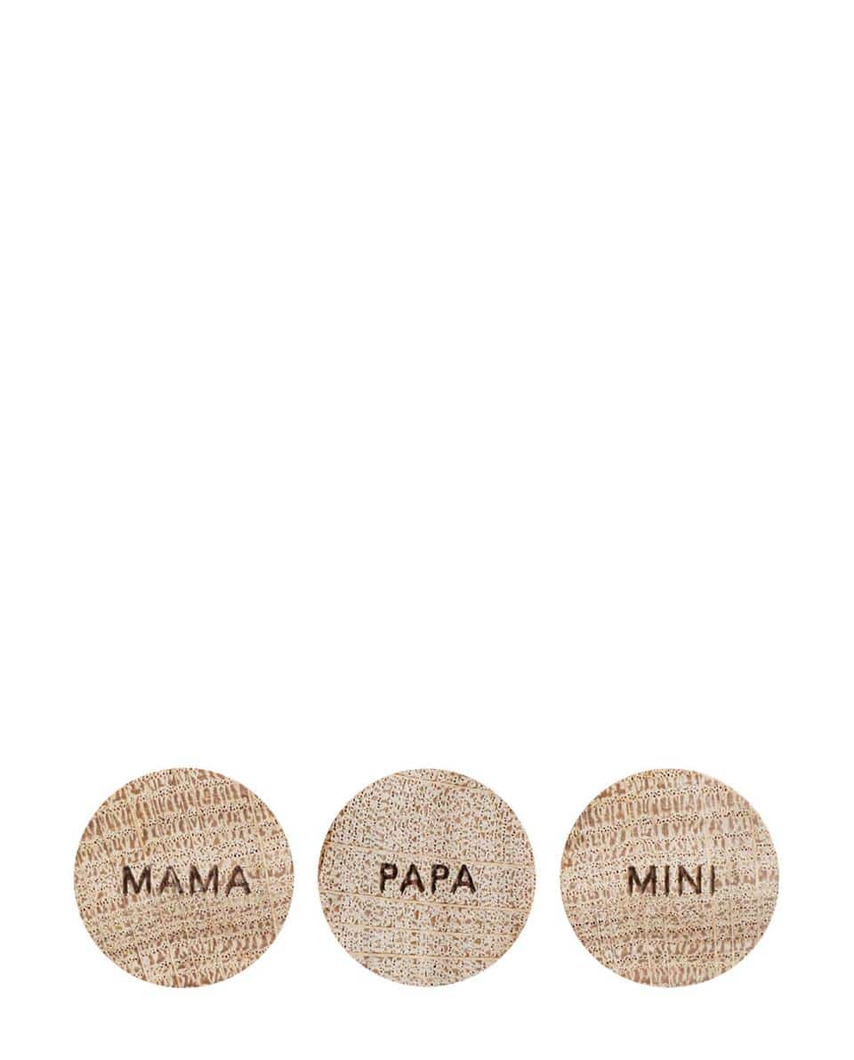 Holzmagnet Set Familie One Size