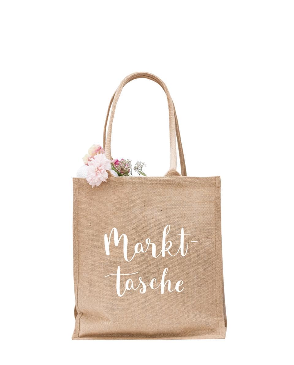 Jute Shopper Markttasche 