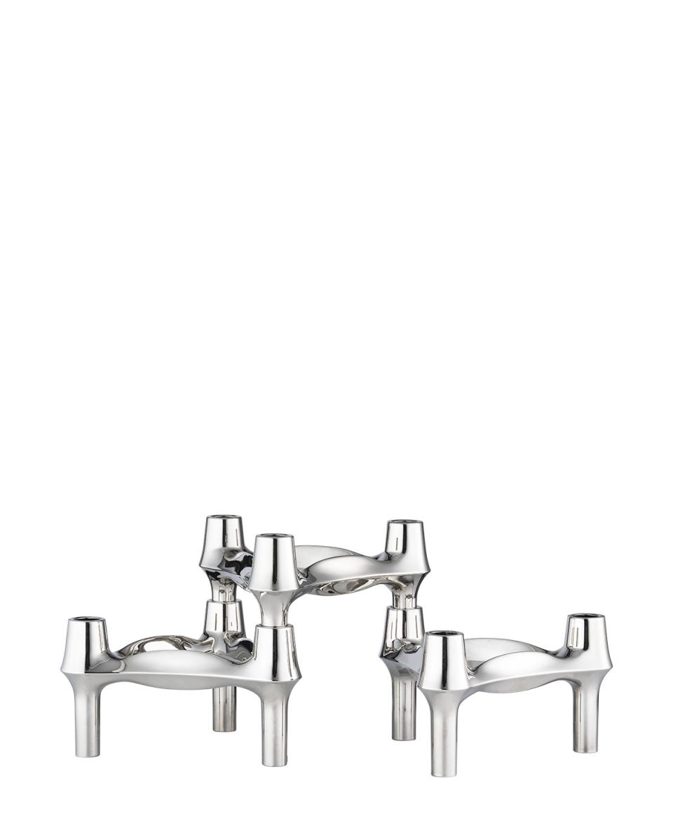 Kerzenhalter Set BMF chrome 