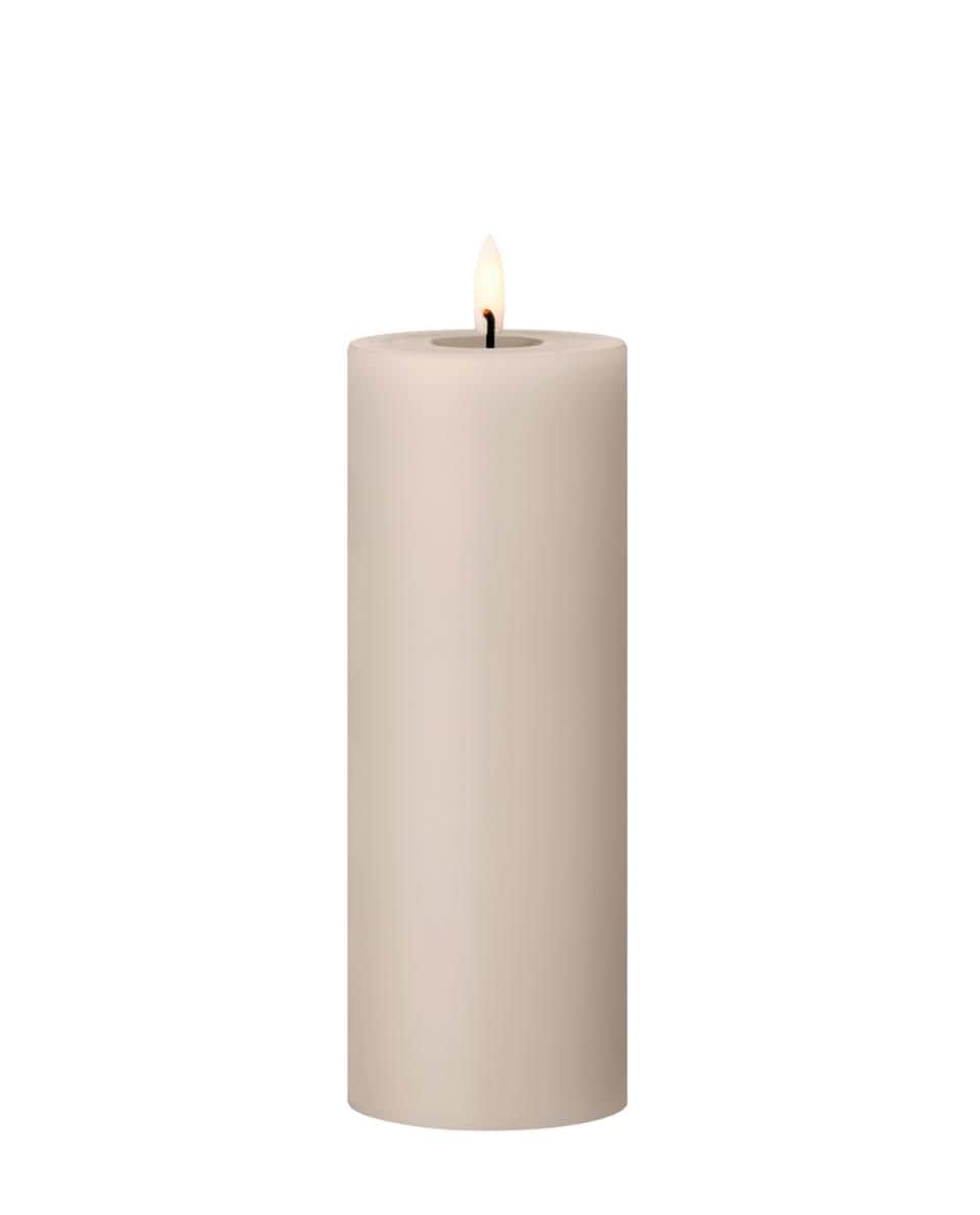 LED Blockkerze Pillar Candles 20 cm L