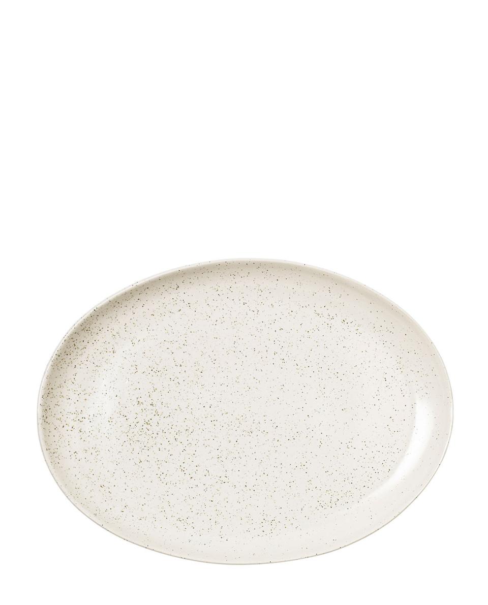 Nordic Vanilla Platte oval 35,5 cm L