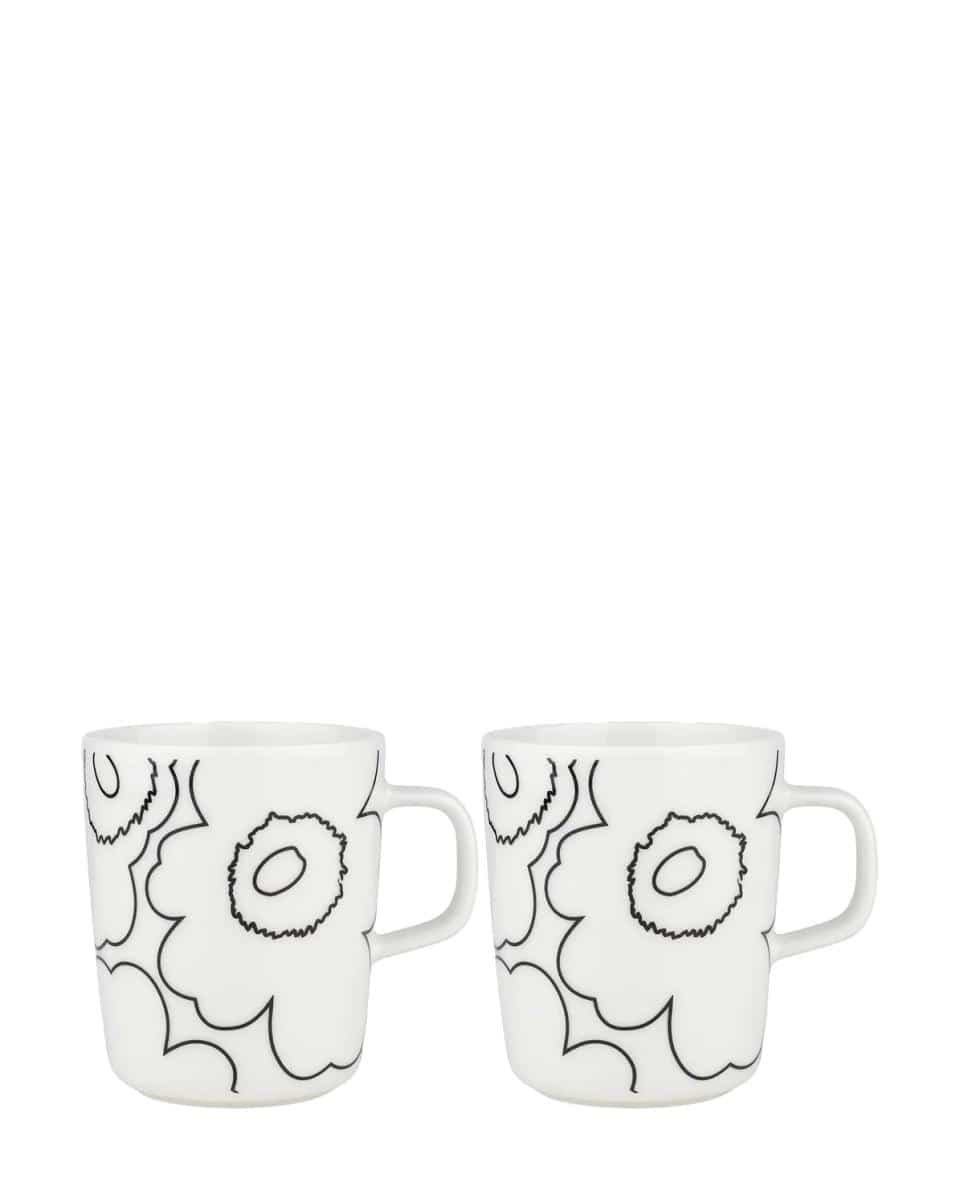 Oiva Piirto Unikko Tasse Set 