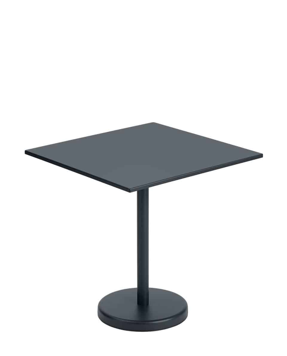 Outdoor Bistrotisch Linear Steel Café Table square 