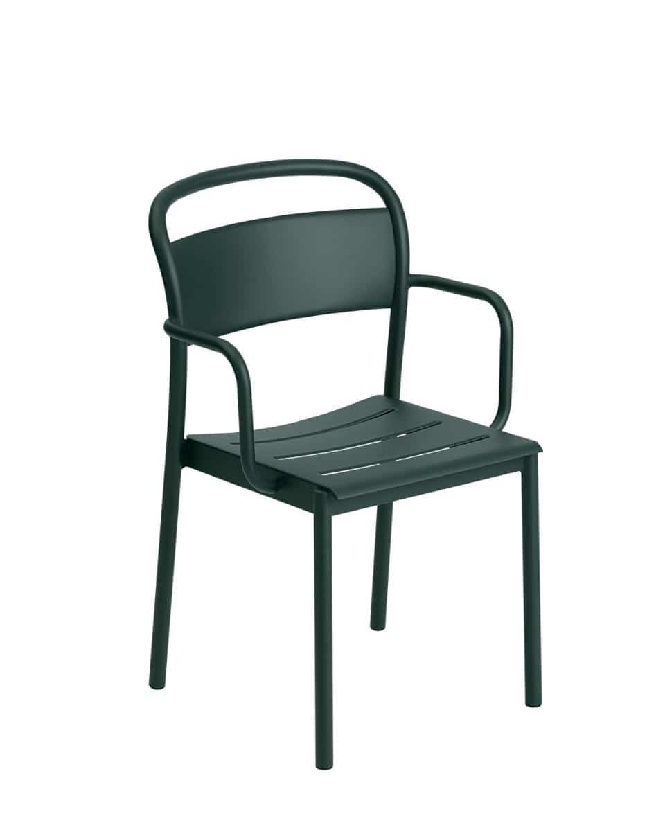 Outdoor Stuhl Linear Steel Armchair One Size