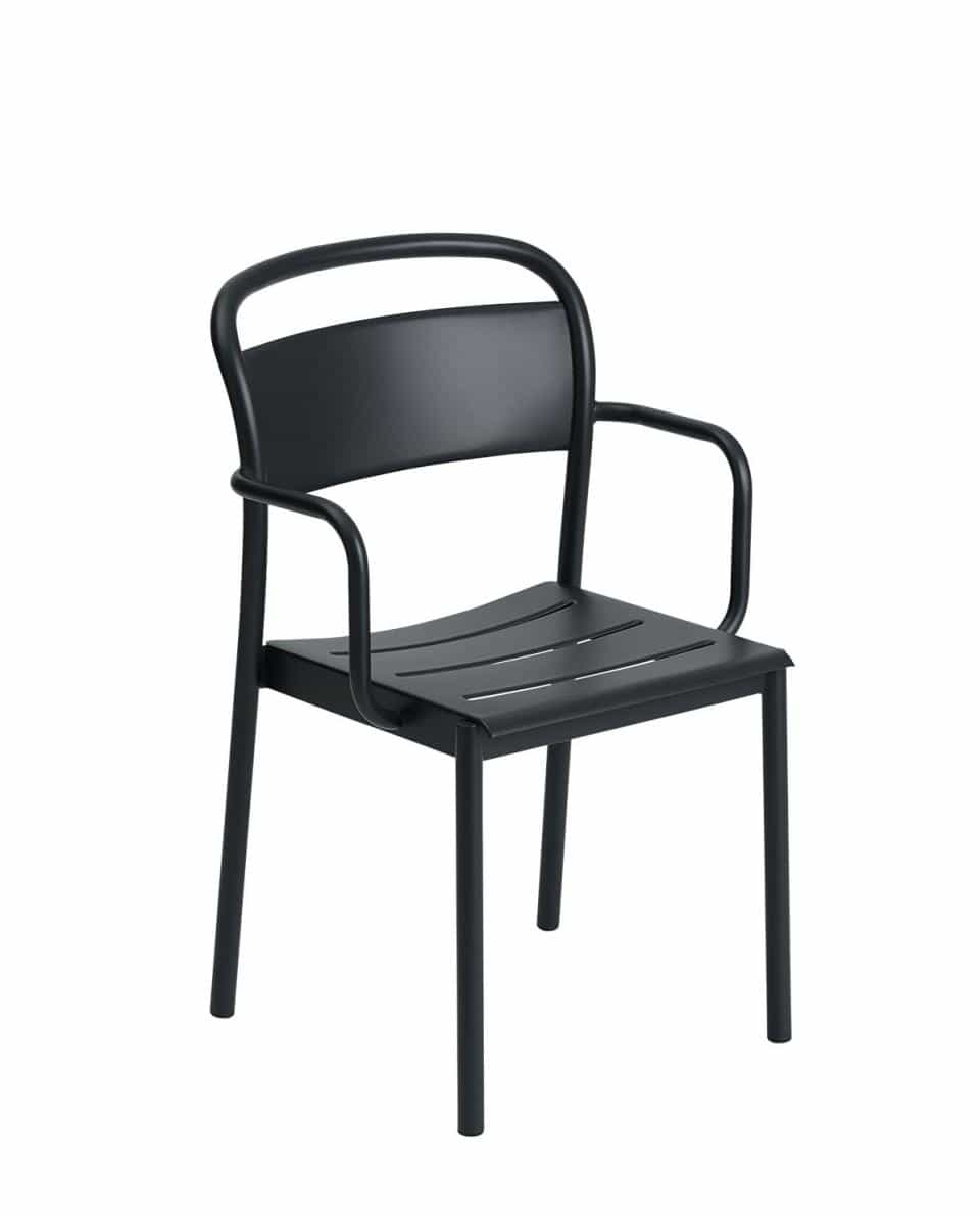 Outdoor Stuhl Linear Steel Armchair 