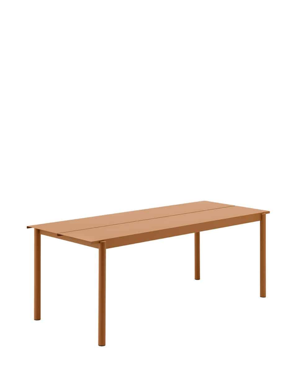 Outdoor Tisch Linear Steel Table 200 cm L