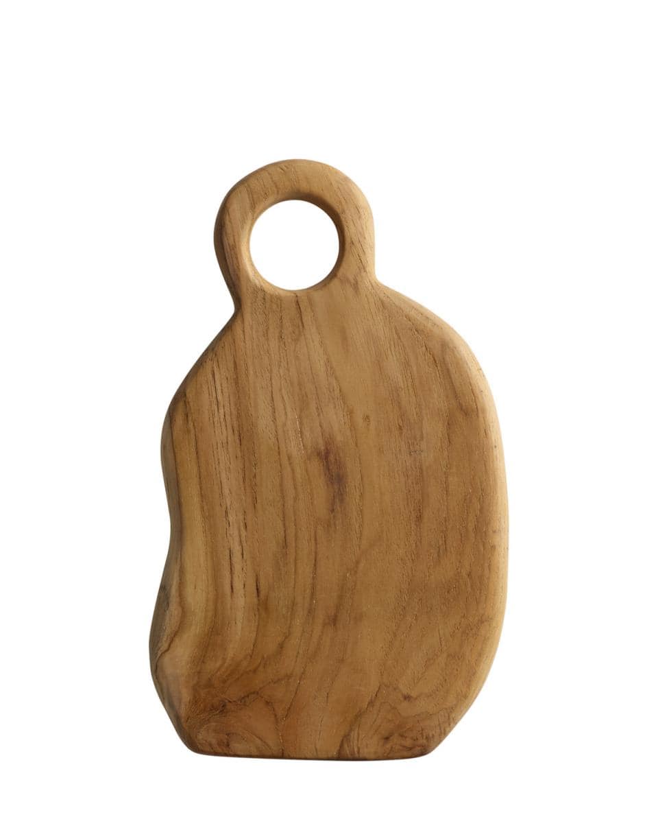 Servierbrett Teak 33 cm L