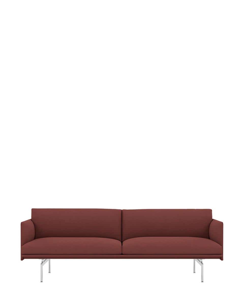 Sofa Outline Studio 3-Sitzer Fiord 581 