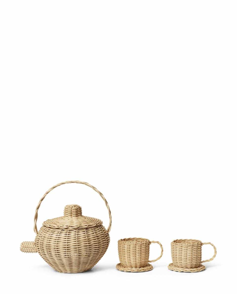 Spielzeug Teeset Rattan Kids 