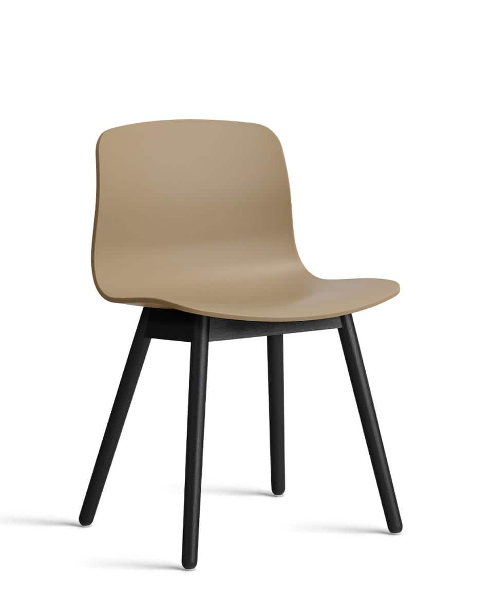 Stuhl About A Chair AAC12 Black Water-based Lacquered Oak 