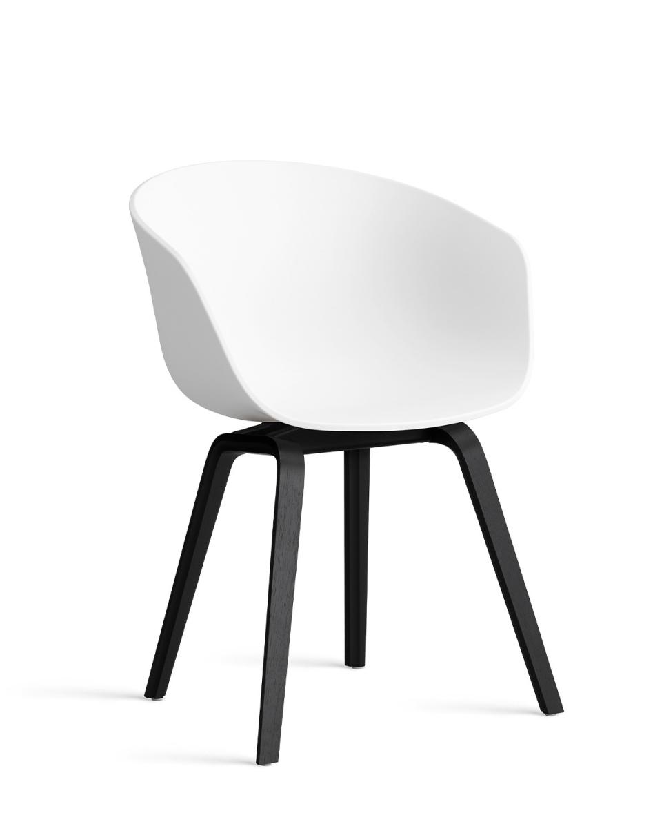 Stuhl About A Chair AAC22 Black Water-based Lacquered Oak 