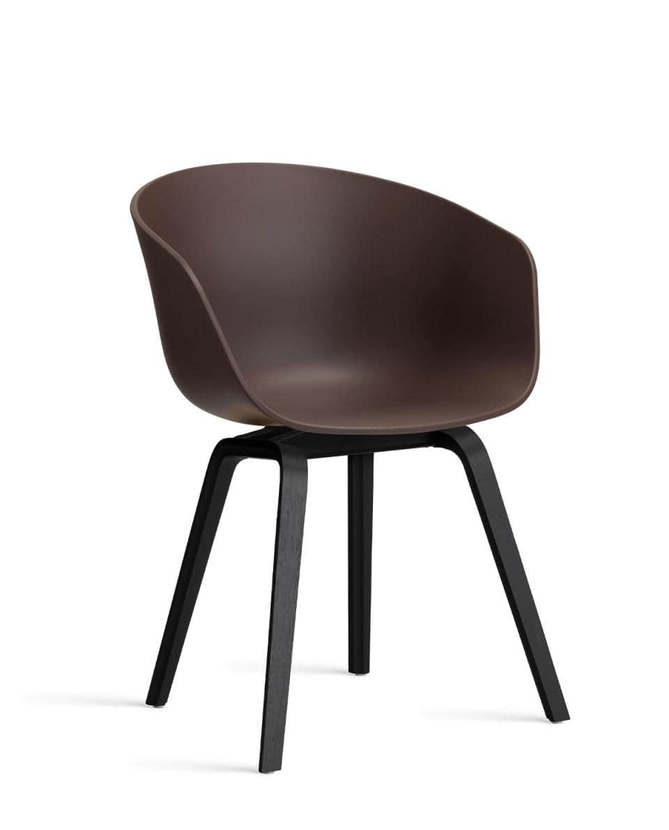 Stuhl About A Chair AAC22 Black Water-based Lacquered Oak 