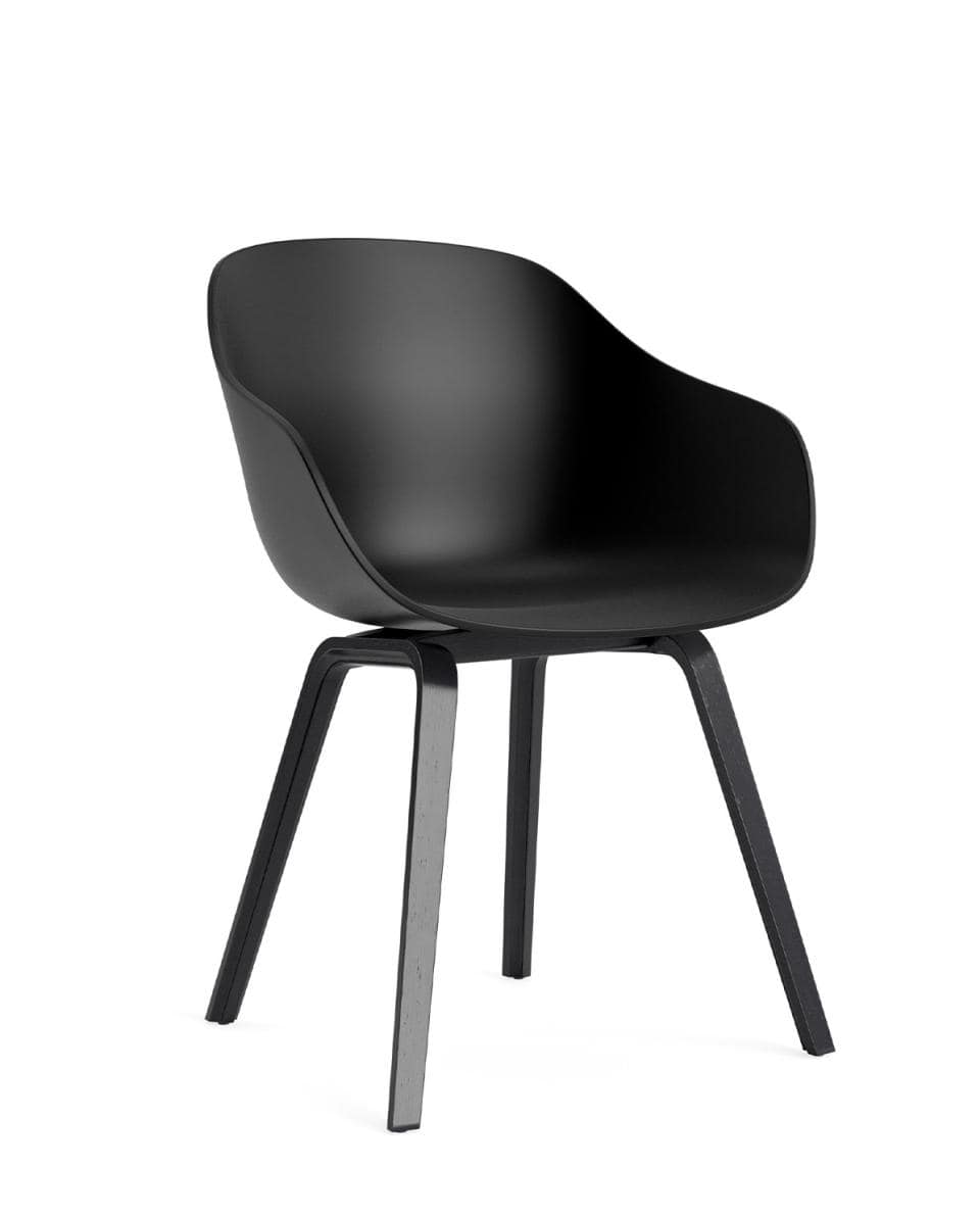 Stuhl About A Chair AAC222 Black Water-based Lacquered Oak 