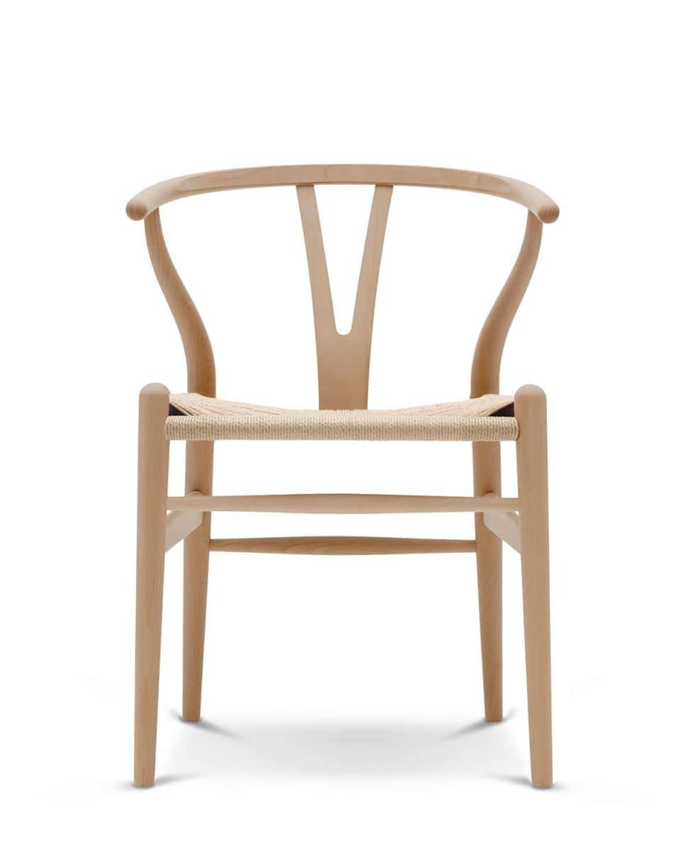 Stuhl CH24 Wishbone Chair Buche geölt One Size