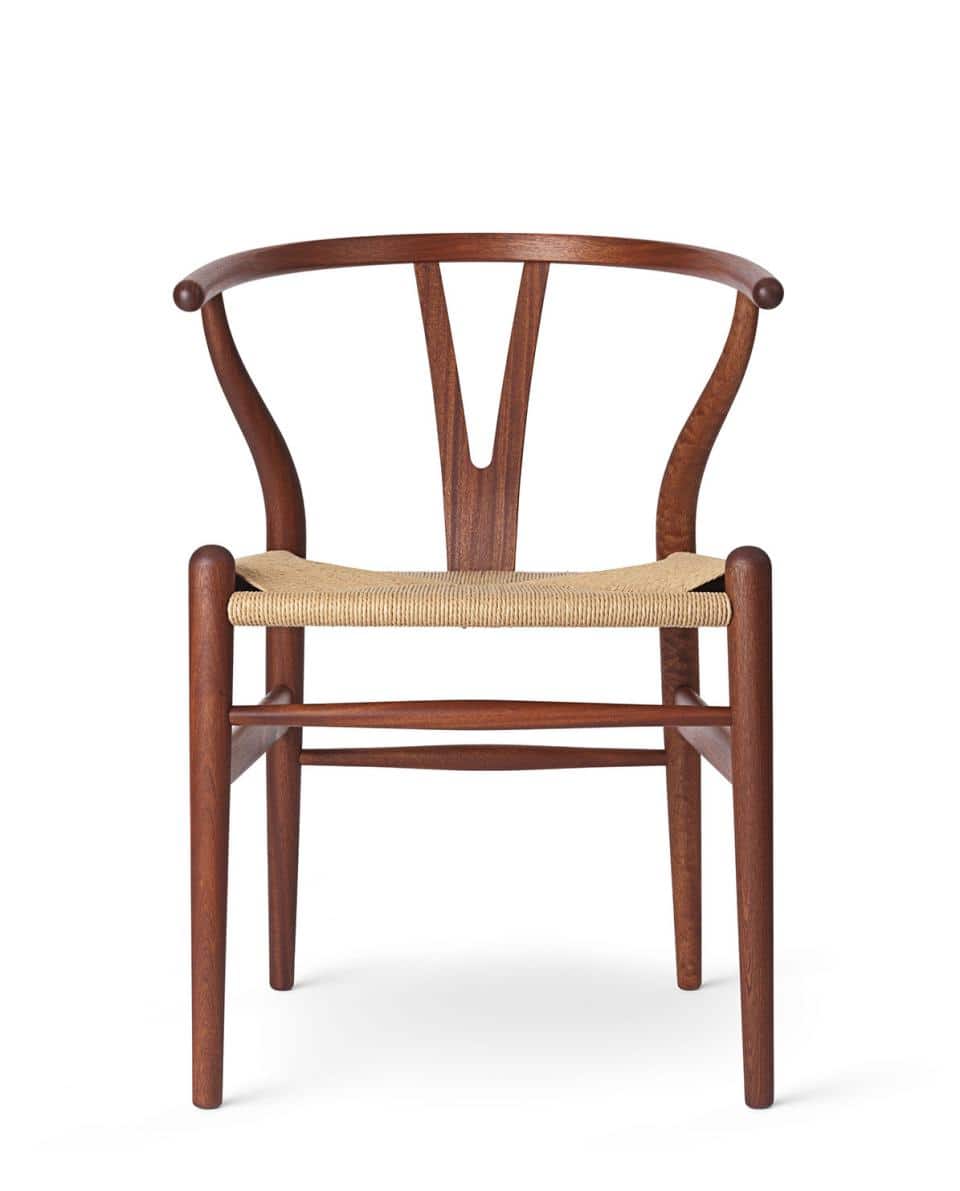 Stuhl CH24 Wishbone Chair Mahagoni geölt 