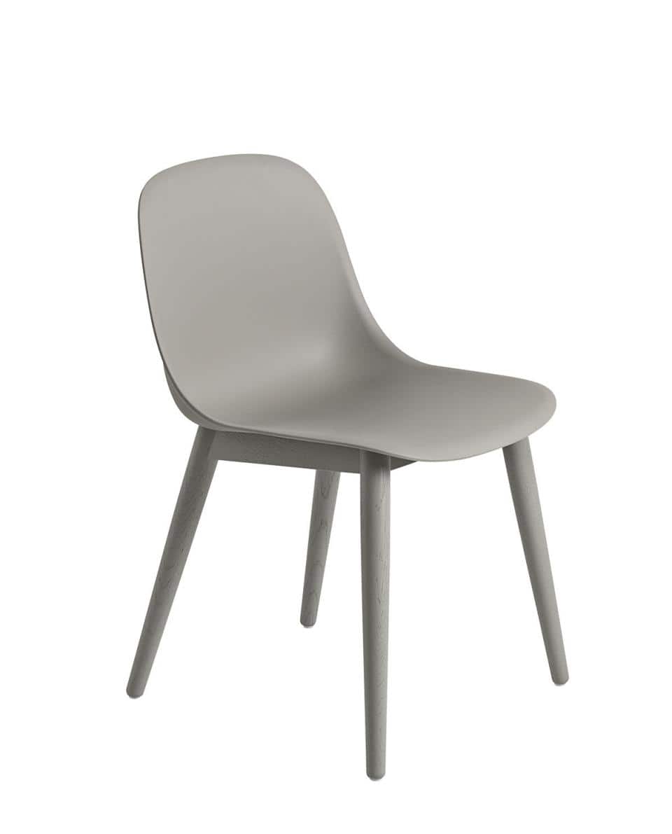 Stuhl Fiber Side Chair Wood Base 