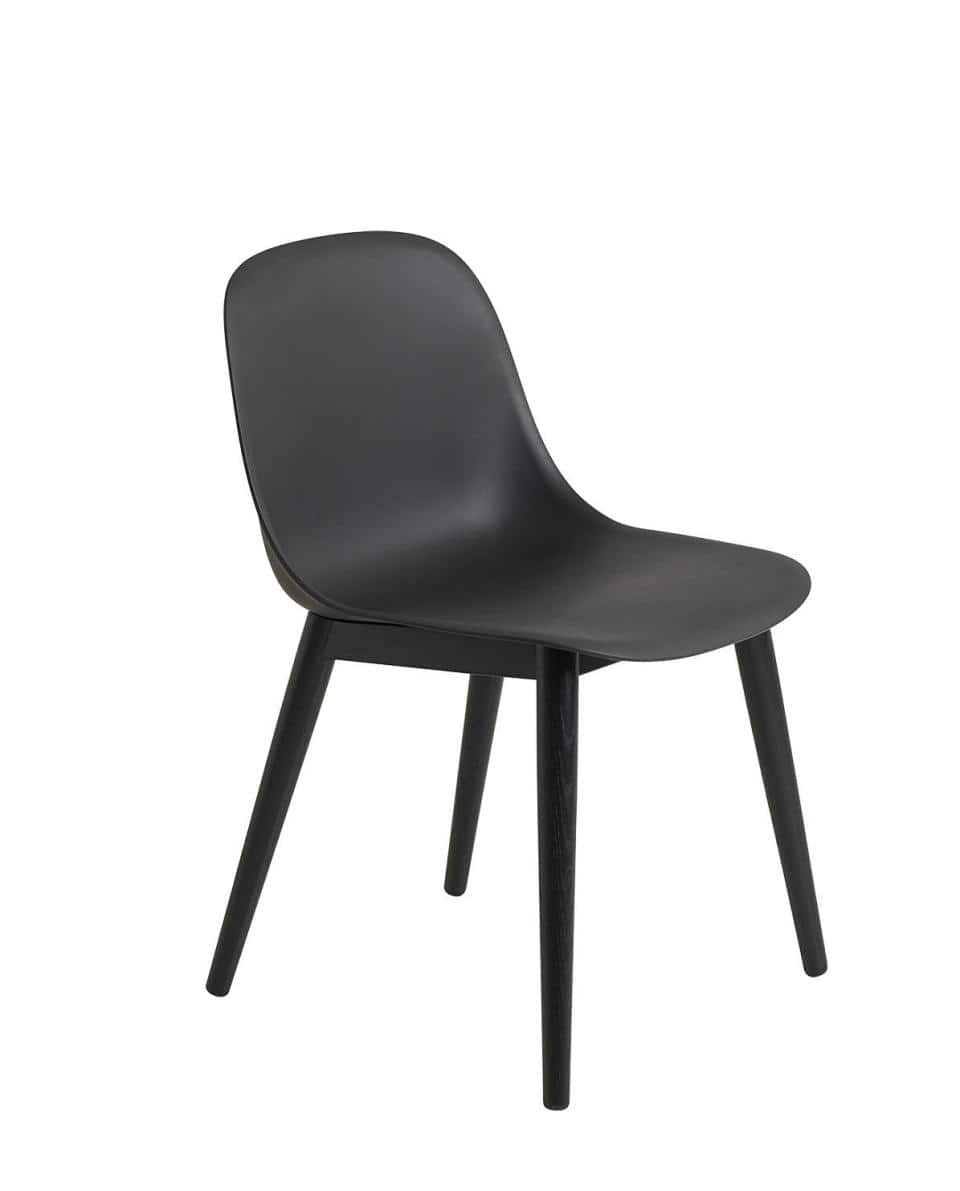 Stuhl Fiber Side Chair Wood Base 