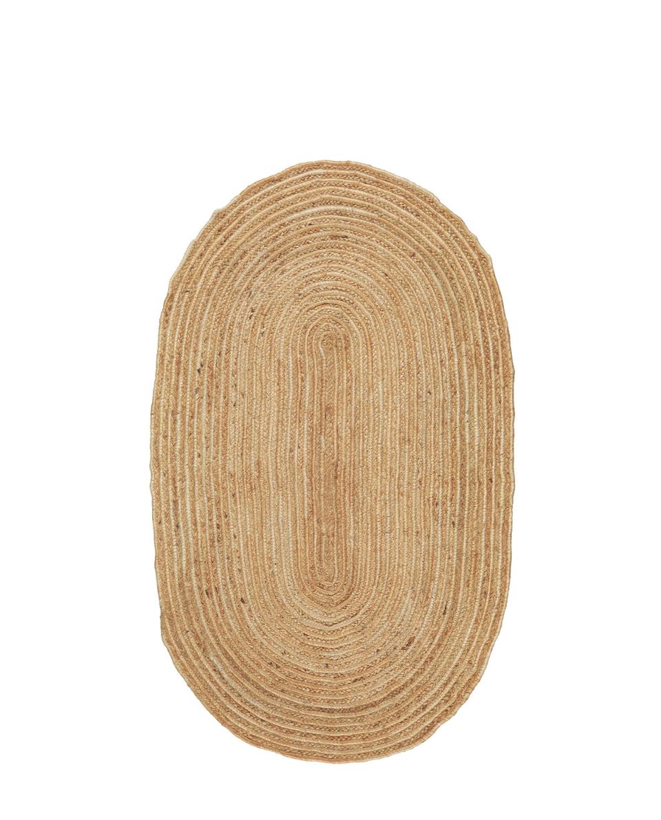 Teppich Jute oval 