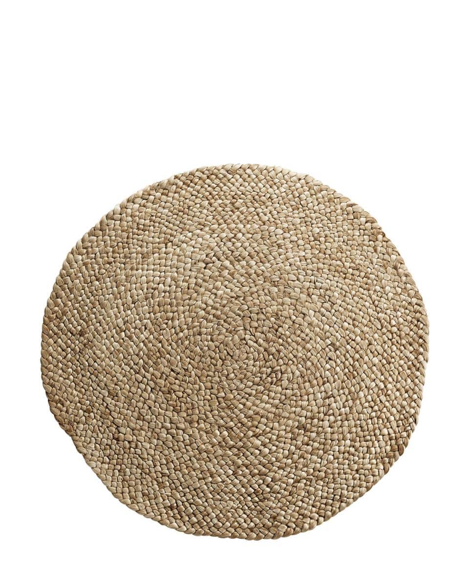 Teppich Jute rund natural Ø 180 cm