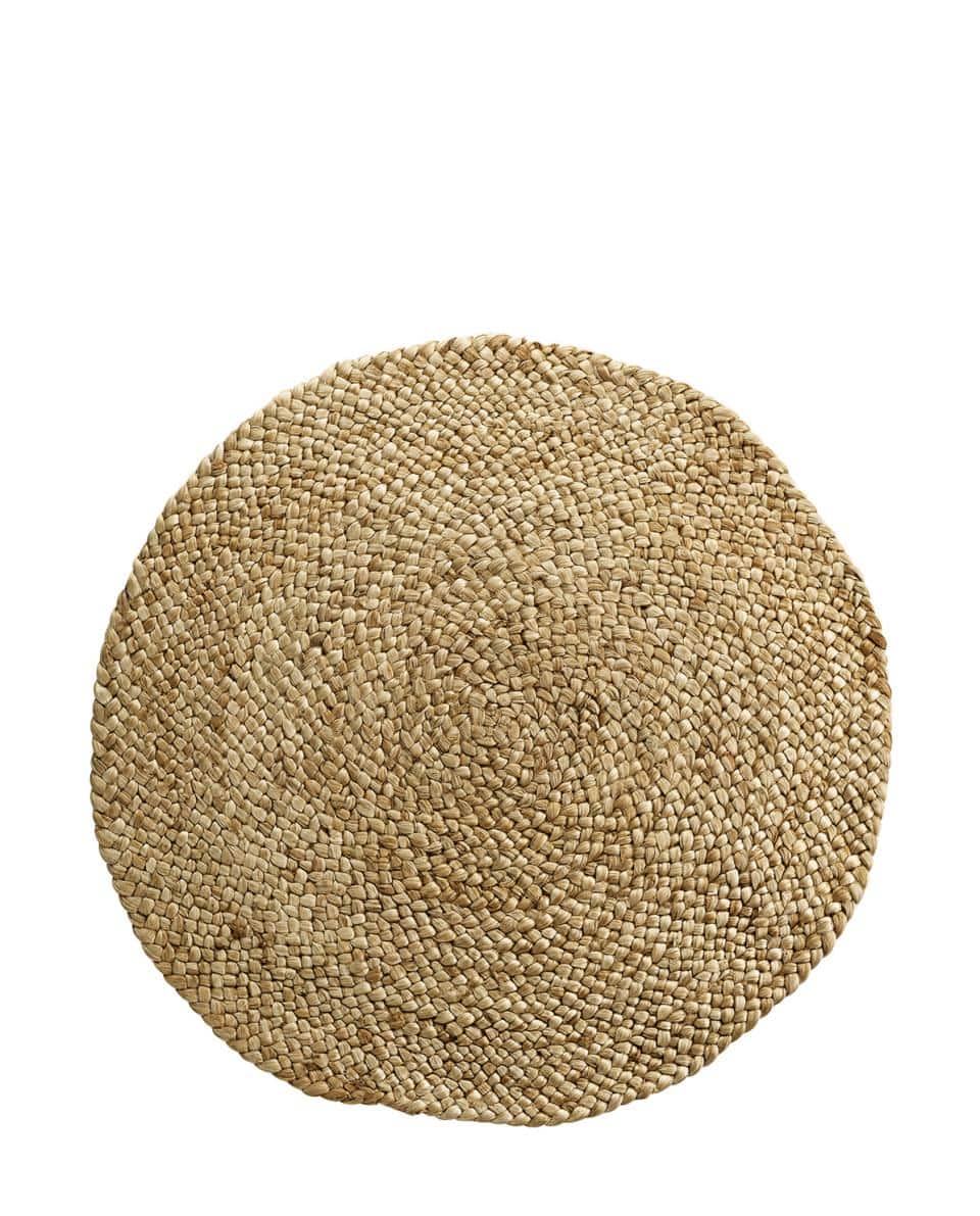 Teppich Jute rund natural 