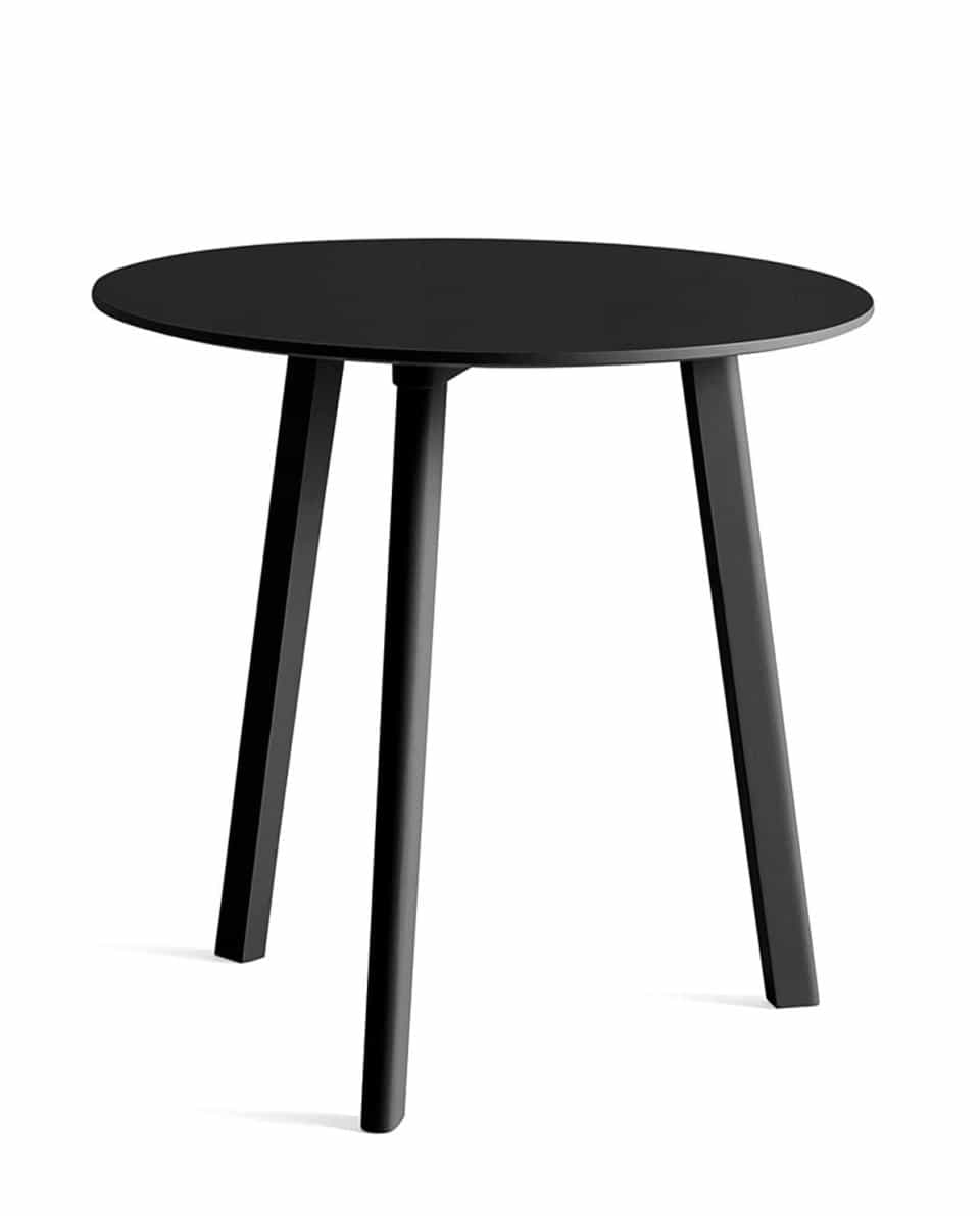 Tisch CPH Deux 220 ink black water-based laquered beech 