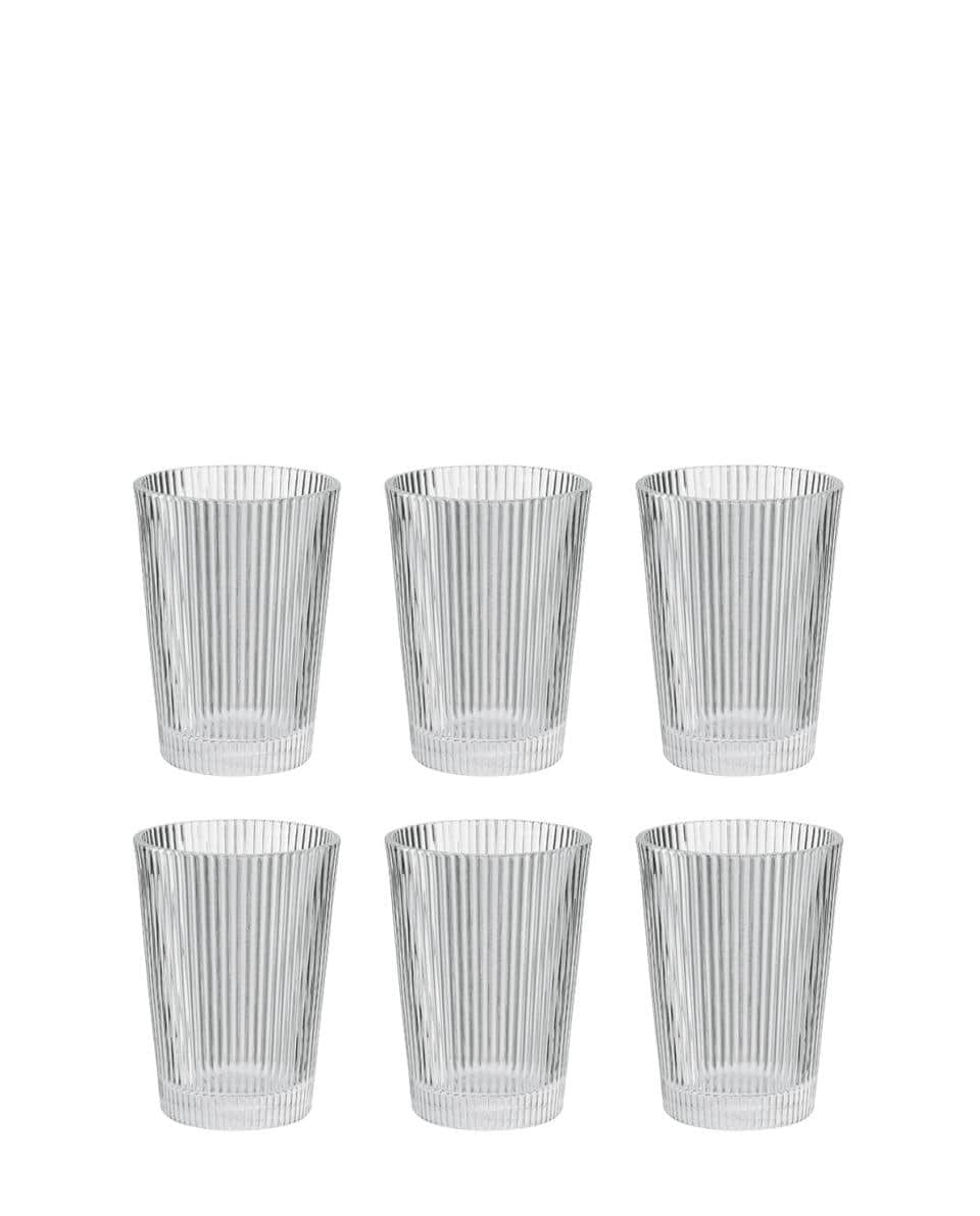 Trinkglas Set Pilastro clear 11 cm H