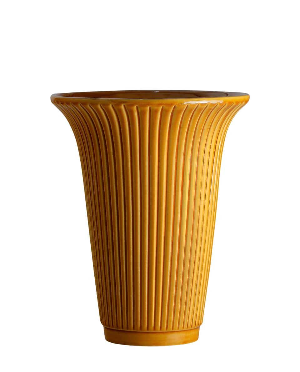 Vase Daisy Glazed 