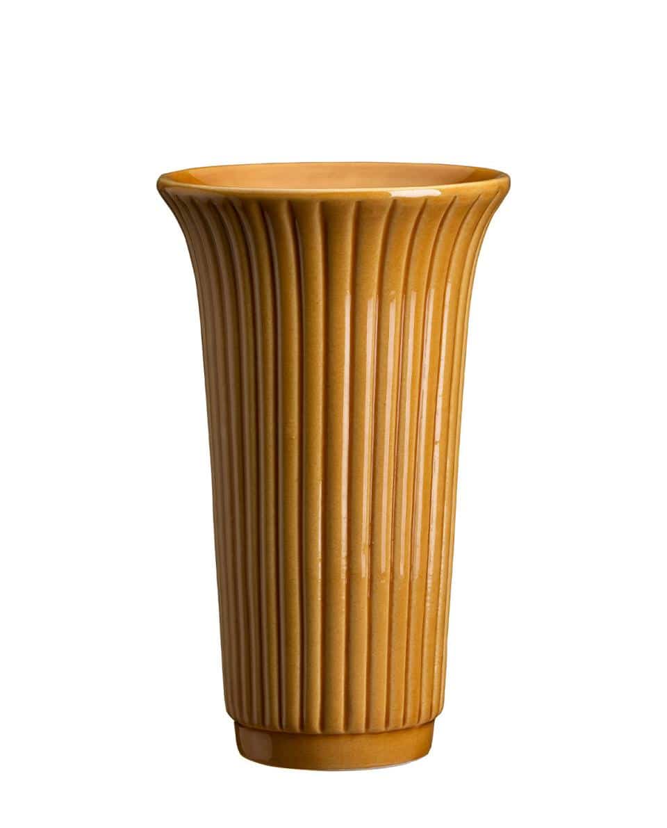 Vase Daisy Glazed 