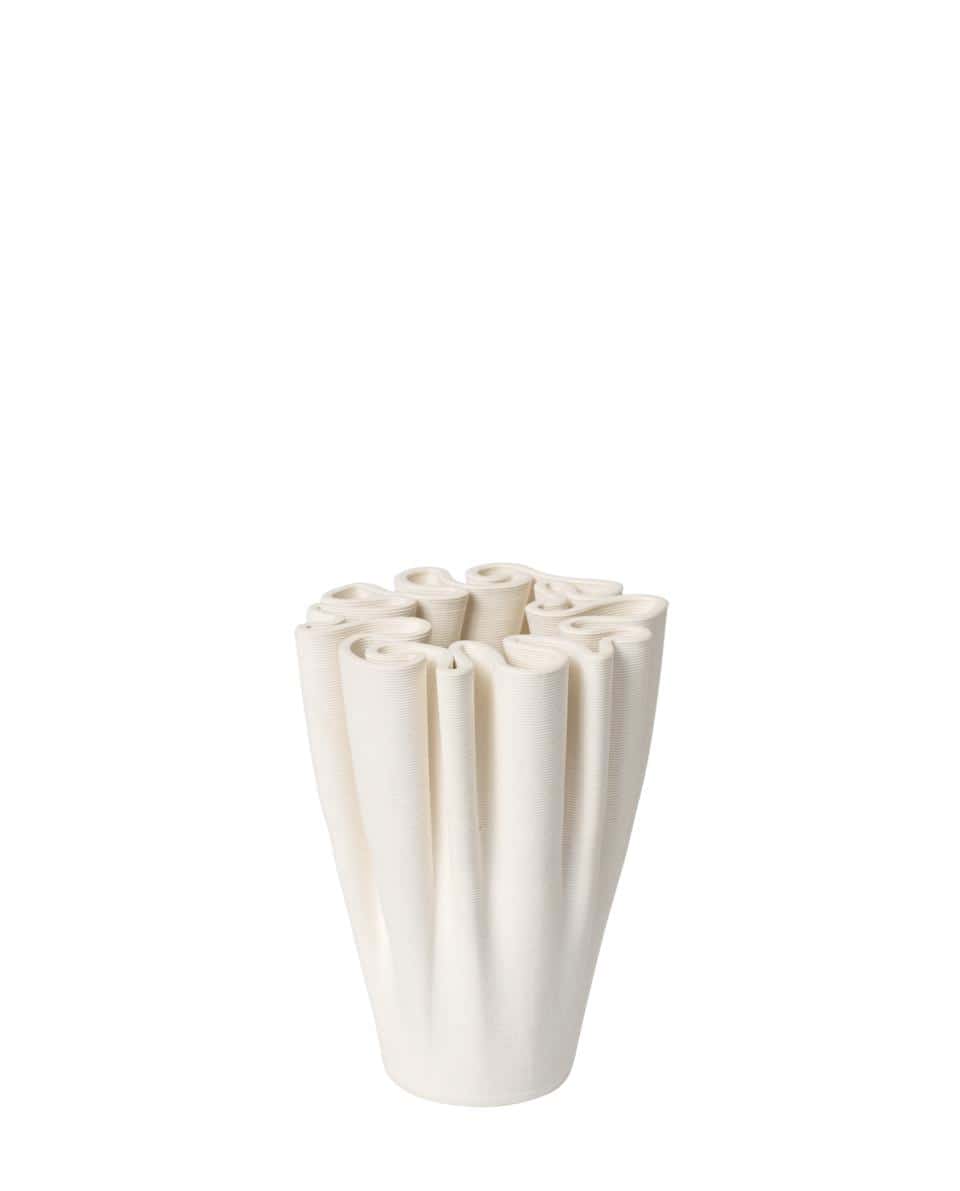 Vase Dedali off white 11 cm H